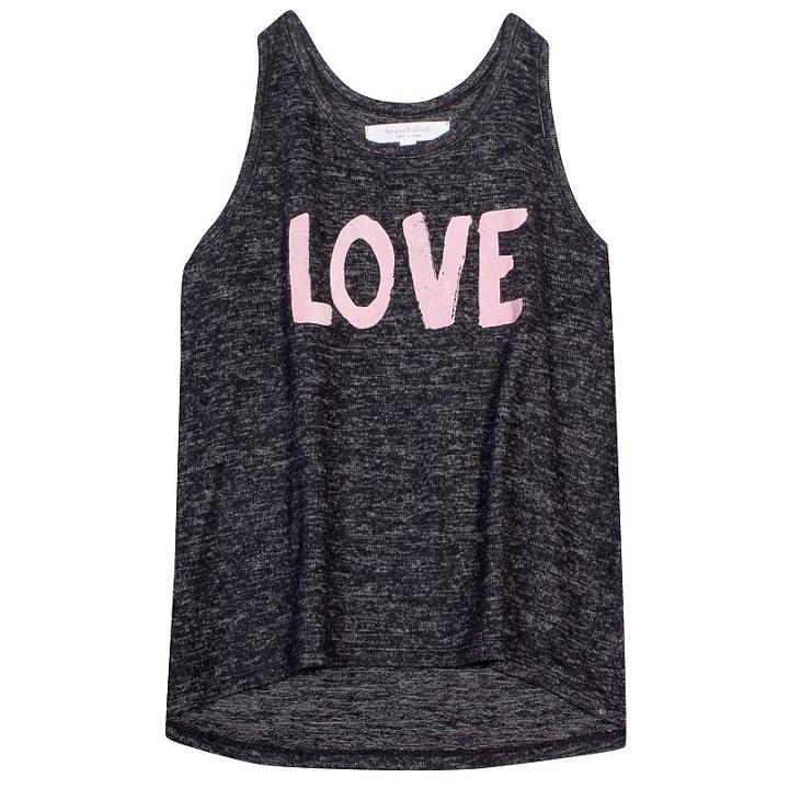 Girls 7-16 Harper & Elliott Brushed Hatchi Graphic Tank Top, Girl's, Size: Large, Oxford