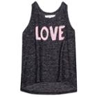 Girls 7-16 Harper & Elliott Brushed Hatchi Graphic Tank Top, Girl's, Size: Large, Oxford