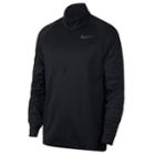 Men's Nike Quarter-zip Therma Top, Size: Small, Grey (charcoal)