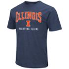 Men's Campus Heritage Illinois Fighting Illini Graphic Tee, Size: Medium, Blue (navy)