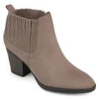 Journee Collection Sero Women's Ankle Boots, Size: Medium (7.5), Med Beige