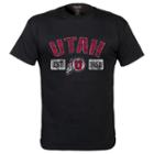 Men's Utah Utes Victory Hand Tee, Size: Medium, Black
