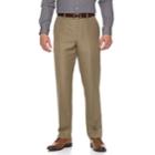 Big & Tall Croft & Barrow&reg; Essential Classic-fit Flat-front Dress Pants, Men's, Size: 48x32, Brown