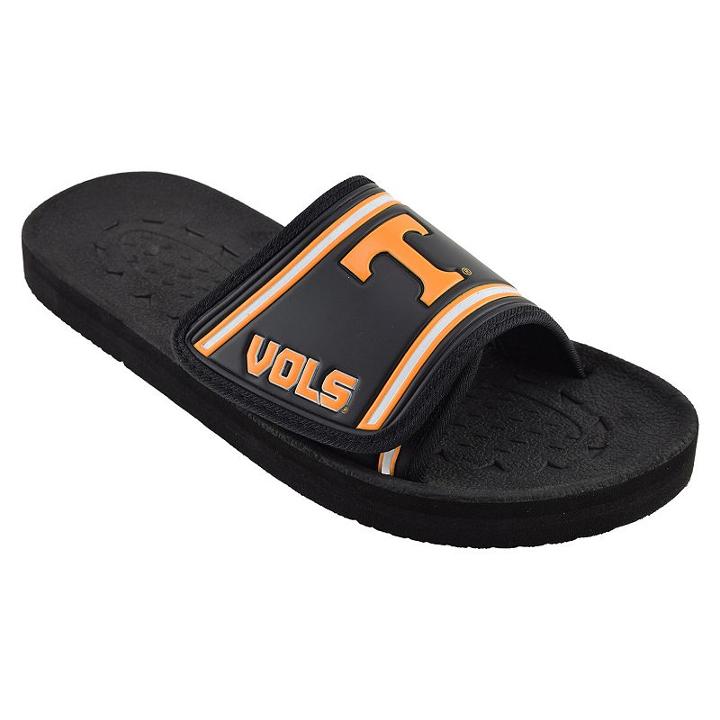 Adult Tennessee Volunteers Slide Sandals, Size: Small, Black