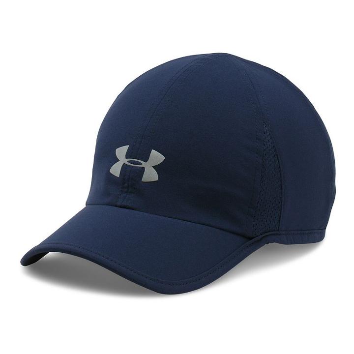 Women's Under Armour Shadow 2.0 Performance Adjustable Baseball Cap, Blue (navy)