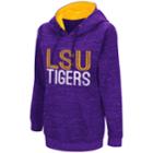 Women's Campus Heritage Lsu Tigers Throw-back Pullover Hoodie, Size: Xl, Drk Purple