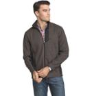 Men's Izod Advantage Regular-fit Performance Shaker Fleece Jacket, Size: Medium, Dark Grey