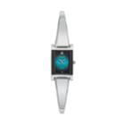 Armitron Women's Diamond Half Bangle Watch - 75/5322tlsv, Size: Small, Silver