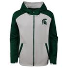 Boys 8-20 Michigan State Spartans Hi-tech Hoodie, Size: M 10-12, Grey