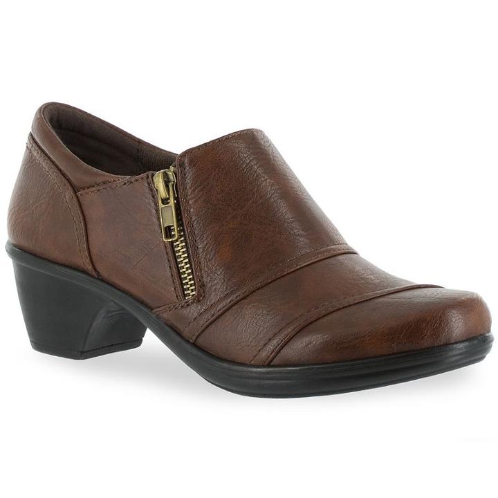 Easy Street Bryson Women's Comfort Shooties, Size: Medium (6.5), Dark Brown