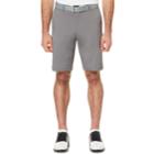 Men's Grand Slam Active Waistband Stretch Performance Golf Shorts, Size: 32, Med Grey