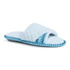 Muk Luks Sally Women's Open-toe Scuff Slippers, Size: Small, Ovrfl Oth