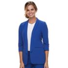 Women's Apt. 9&reg; Long Blazer, Size: Large, Med Blue