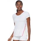 Women's Fila Sport&reg; Mesh Short Sleeve Tee, Size: Xs, White