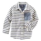 Boys 4-8 Oshkosh B'gosh&reg; Striped Button-front Shirt, Boy's, Size: 7, Ovrfl Oth