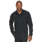 Big & Tall Apt. 9&reg; Jaspe Premier Flex Slim-fit Stretch Button-down Shirt, Men's, Size: 3xl Tall, Turquoise/blue (turq/aqua)