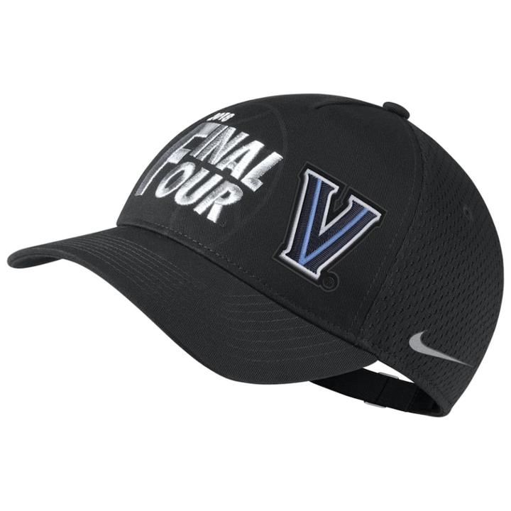 Adult Nike Villanova Wildcats 2018 East Regional Champions Final Four Adjustable Cap, Men's, Black