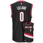 Men's Adidas Portland Trail Blazers Damian Lillard Replica Jersey, Size: Xxl, Black