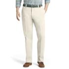 Men's Izod Classic-fit Saltwater Flat-front Pants, Size: 40x32, Lt Beige