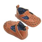 Baby Girl Oshkosh B'gosh&reg; Laced Moccasin Crib Shoes, Size: 6-9 Months, Brown