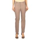 Women's Larry Levine 5-pocket Millennium Pant, Size: 6, Beige Oth