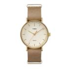 Timex Women's Fairfield Leather Watch - Tw2p98400jt, Size: Medium, Brown