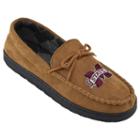 Men's Mississippi State Bulldogs Microsuede Moccasins, Size: 13, Brown