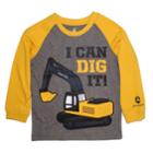 Baby Boy John Deere I Can Dig It Graphic Tee, Size: 12 Months, Med Grey