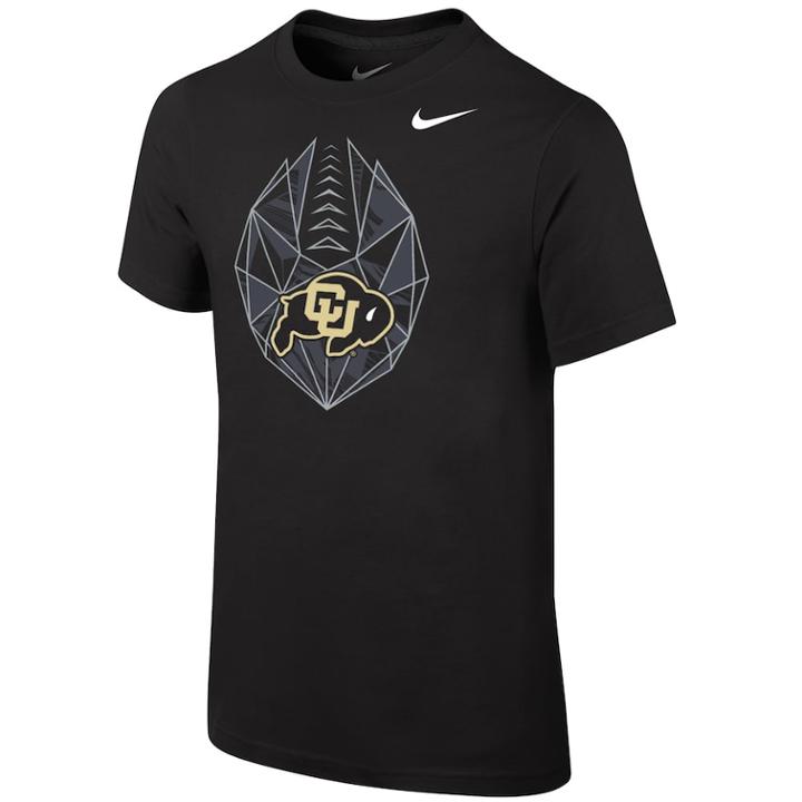 Boys 8-20 Nike Colorado Buffaloes Football Icon Tee, Size: M 10-12, Black
