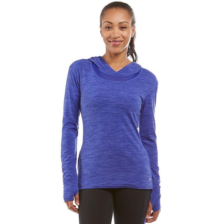 Women's Marika Astro Space-dyed Hoodie, Size: Medium, Med Blue
