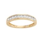 10k Gold 1/4 Carat T.w. Diamond Wedding Ring, Women's, Size: 5, White