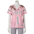 Women's Realtree Mississippi State Bulldogs Game Day Jersey, Size: Large, Pink