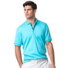 Men's Chaps Soft Touch Polo, Size: Small, Blue