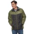 Men's Columbia Weather Drain Interchange Colorblock 3-in-1 Hooded Jacket, Size: Large, Dark Green
