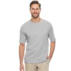 Men's Croft & Barrow&reg; Classic-fit Solid Performance Crewneck Tee, Size: Xl, Med Grey