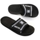 Adult Uconn Huskies Slide Sandals, Size: Large, Black