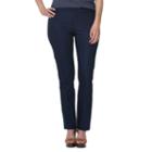 Plus Size Chaps Solid Skinny Pants, Women's, Size: 22 W, Blue (navy)