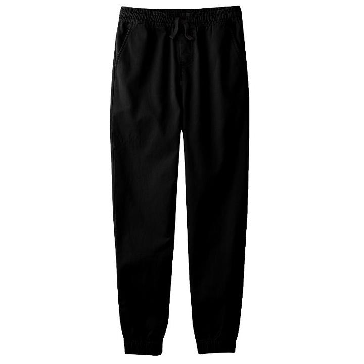 Boys 8-20 Hollywood Jeans Pull-on Twill Jogger Pants, Boy's, Size: S(8), Black