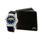 Men's Game Time San Diego Chargers Watch & Wallet Set - Black