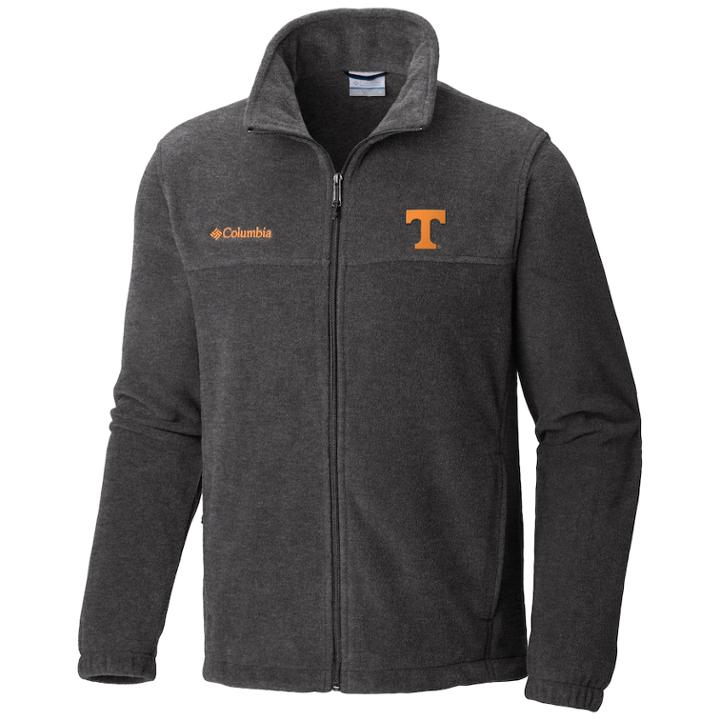 Men's Columbia Tennessee Volunteers Flanker Ii Fleece Jacket, Size: Small, Grey