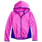 Girls 7-16 So Performance Full Zip Jacket, Size: 12, Brt Purple
