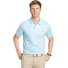 Men's Izod Feeder Advantage Polo, Size: Small, Blue Other