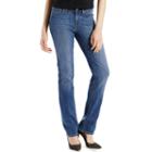 Women's Levi's 714 Slim Straight Leg Jeans, Size: 14/32 Avg, Med Blue