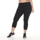 Plus Size Nike Logo Leggings, Women's, Size: 2xl, Grey (charcoal)