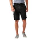 Big & Tall Haggar Stretch Cargo Shorts, Men's, Size: 56, Black