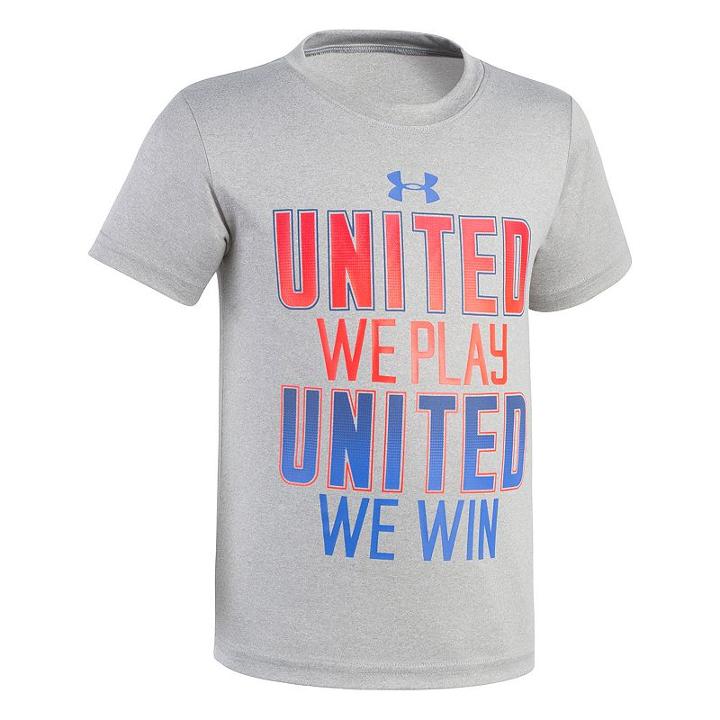 Boys 4-7 Under Armour United We Play, United We Win Graphic Tee, Boy's, Size: 5, Oxford