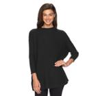 Women's Ab Studio Crewneck Dolman Sweater, Size: Small, Black