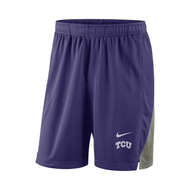 Men's Nike Tcu Horned Frogs Core Shorts, Size: Xl, Purple