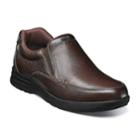 Nunn Bush Cam Men's Moc Toe Casual Slip On Shoes, Size: Medium (11.5), Brown