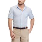 Big & Tall Chaps Classic-fit Easy-care Button-down Shirt, Men's, Size: 3xl Tall, Blue